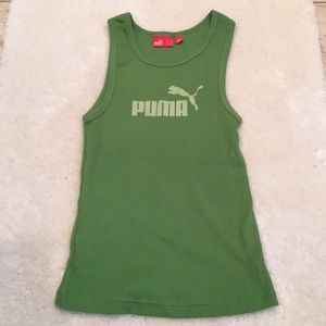 New 💚 Puma Tank Green Sz S